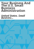 Your_business_and_the_U_S__Small_Business_Administration