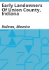 Early_landowners_of_Union_County__Indiana