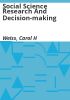 Social_science_research_and_decision-making