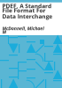 PDEF__a_standard_file_format_for_data_interchange