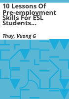 10_lessons_of_pre-employment_skills_for_ESL_students_with_a_bilingual_English-Laotian_glossary_and_a_teacher_s_guide
