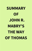 Summary_of_John_R__Mabry_s_The_Way_of_Thomas