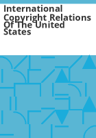 International_copyright_relations_of_the_United_States