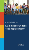 A_Study_Guide_for_Alain_Robbe-Grillet_s__The_Replacement_