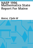 NAEP_1996_mathematics_state_report_for_Maine