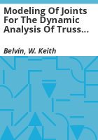Modeling_of_joints_for_the_dynamic_analysis_of_truss_structures