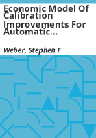Economic_model_of_calibration_improvements_for_automatic_test_equipment