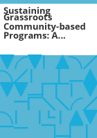 Sustaining_grassroots_community-based_programs