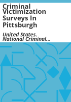 Criminal_victimization_surveys_in_Pittsburgh