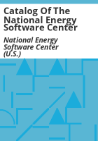 Catalog_of_the_National_Energy_Software_Center