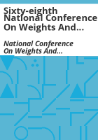 Sixty-eighth_National_Conference_on_Weights_and_Measures__July_17-22__1983__Red_Lion_Motor_Inn__Sacramento__California