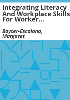 Integrating_literacy_and_workplace_skills_for_worker_advancement