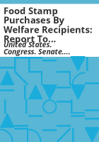 Food_stamp_purchases_by_welfare_recipients