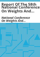 Report_of_the_58th_National_Conference_on_Weights_and_Measures__1973