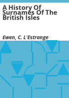 A_history_of_surnames_of_the_British_Isles