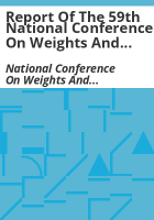 Report_of_the_59th_National_Conference_on_Weights_and_Measures