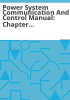 Power_system_communication_and_control_manual