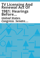 TV_Licensing_and_Renewal_Act_of_1981
