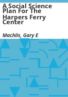 A_social_science_plan_for_the_Harpers_Ferry_Center