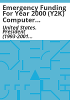 Emergency_funding_for_year_2000__Y2K__computer_conversion_activities