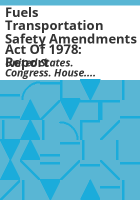 Fuels_transportation_safety_amendments_act_of_1978