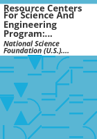 Resource_centers_for_science_and_engineering_program