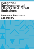Potential_environmental_effects_of_aircraft_emissions