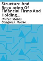 Structure_and_regulation_of_financial_firms_and_holding_companies